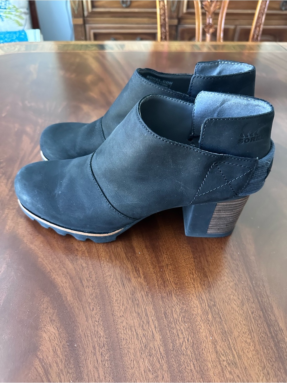 SOREL Addington Chelsea boots black waterproof size 9.5